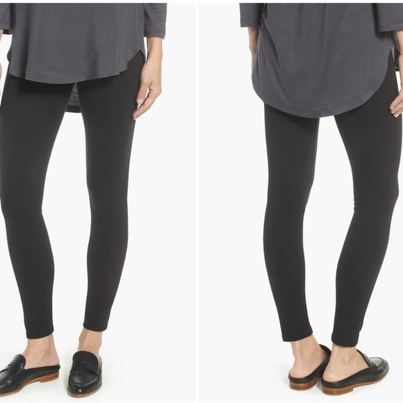 NWOT NORDSTROM Go-To High Waist Leggings in Black (M) - Picture 13 of 13
